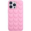 DMaos für iPhone 13 Hülle für Frauen, 3D Pop Blase Herz Niedlich Gel Cover, Nette Girly für iPhone13 6,1 Zoll - Pink