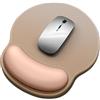 SHESHY Tappetino Mouse, Mousepad Poggiapolsi, Gaming Mouse Pad con poggiapolsi - Con Comodo Supporto in Gel per Polso - Base in Gomma Antiscivolo, Ergonomico
