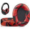 SOULWIT Cuscinetti Auricolari per Sony WH-XB900N/WH-CH710N(WHCH710N WHCH710 CH710)/WH-CH720N(WHCH720 CH720)/WH-RF400(WHRF400)/MDR-RF895RK, Padiglioni con Pelle Proteica Morbida