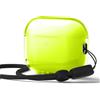 elago Cover Trasparente per AirPods Pro 3 | Con Cinturino Portatile, Ricarica Wireless, Trasparenza Duratura, Antiurto (Giallo Neon)