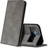 ZONNAVI Cover per Google Pixel 6a, Flip Custodia Pelle PU con [Slot Cart] [Supporto Stand] [Magnetica], Cover a Libro Portafoglio per Google Pixel 6a (Grigio)