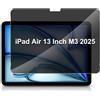 MiKoyi Pellicola protettiva privacy per iPad Air 13 pollici M2 2024, [anti-spia] [vetro temperato 9H] [anti luce blu] pellicola in vetro temperato per iPad Air 13 pollici (modello 2024, 6a