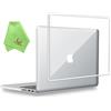 UESWILL Cover rigida trasparente compatibile con MacBook Pro (Retina, 13, inizio 2015/2014/2013/fine 2012), modello A1502/A1425, senza USB-C, senza CD-ROM, trasparente