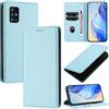 DENDICO Cover per Samsung Galaxy A71 4G, Custodia in PU Pelle Portafoglio con Blocco RFID, Chiusura Magnetica Cover per Samsung A71 4G, Blu