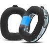 WC Freeze A50 - Cuscinetti auricolari sostitutivi in gel rinfrescante solo per Astro A50 Gen 4, Gen 5 e A50X, realizzati da Wicked Cushions, spessore migliorato e isolamento acustico | Geo Grey