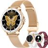Betatree Smartwatch Donna, 1,27 Orologio Donna Smartwatch con Effettua/Risposta Chiamate, Fitness Tracker con 100+ Sportive, Contapassi, SpO2/Cardiofrequenzimetro, IP68 Smart Watch per Android iOS