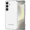 NEW'C Cover per Samsung Galaxy S24+, Samsung Galaxy S24 Plus, Custodia Gel Trasparente Morbida Silicone Sottile TPU [Ultra Leggera e Chiaro]