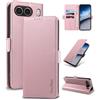 Yunubeyii Cover Libro per OnePlus Nord 4,Rosa | Blocco RFID,Luxury PU Pelle,Portafoglio,Card Holder,Magnetic Phone Custodia,Kickstand,Protettiva,Antiurto