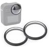 RALSPEC 2 protezioni per lenti in acrilico trasparente per GoPro MAX 360, impermeabili, antipolvere