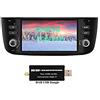 XISEDO Android 9.0 Autoradio In-dash 1 Din Car Radio 6.2 Pollici Car Stereo 8-Core RAM 4G ROM 64G Navigatore GPS con Schermo di Tocco per Fiat Linea/Fiat Grande Punto