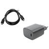 Mobile-Laden Caricatore e Cavo USB compatibile con Cubot KingKong 9, 1m Cavo USB, Caricatore USB Muro, 3000mA, USB-PD, 20W, ricarica rapida