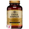 SOLGAR IT. MULTINUTRIENT SPA LISINA SIMPLEX 50 CAPSULE VEGETALI