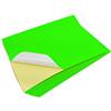 EVG Evergreen Goods - 20 fogli di carta adesiva in formato A4, colore verde fluo, etichette autoadesive stampabili al laser, compatibili con macchine da taglio, sagome Craft Cutters, segnaletica e