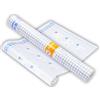 perfect line - Pellicola protettiva autoadesiva per libri, 5 m x 30 cm, trasparente e ritagliabile, ideale per libri, quaderni e materiale scolastico, resistente e resistente