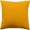 ED ENJOY HOME Enjoy Home - Cuscini Panama - Sfoderabili da Zip - 100% cotone - Tessuto certificato OEKO-TEX - 40 x 40 cm - Senape