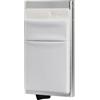 Bronzi® Portafoglio Porta badge Uomo Donna Slim Porta Carte Credito - Protezione RFID - Mini Portatessere tascabile smart schermato (Argento)
