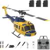 Meiurlex RC ERA C032 UH-1 Huey RC elicottero, 6 canali, elicottero telecomandato 1/48 scala Heli, volo acrobatico 3D e aereo RC ad alta precisione per adulti principianti