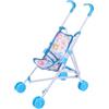 Generico Passeggino giocattolo per bambole | Carrozzina simulazione baby play house in tessuto e ABS | Stroller giocattolo leggero per bambina gioco di ruolo