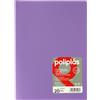 Grafoplás Grafoplas I Cartella con buste in plastica I 20 buste trasparenti I formato foglio Lavanda I Serie Poliple Opaco I Made in Spagna I Coperchi Flessibili I Grande Capacità di Immagazzinaggio