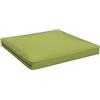 POKAR Cuscini per Divano Cuscini Sedie Cuscini di Seduta Cuscino Lounge da Esterno per mobili e Arredamento da Giardino 40x40x5 cm, Verde