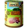 MAC's MACS Cat pollo con tutto il Pollame Cuore | 6 X 400g