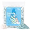 BUCATSTATE Lettiera per Piccoli Animali Criceti, 1 kg Lettiera Coniglio Carta Super Assorbente, Senza Polveri Lettiera per Roditori, Controllo degli Odori Garantito (Blu)