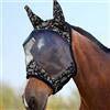 Harrison Howard CareMaster Maschera da mosca del cavallo Standard con le orecchie Protezione UV per cavallo-Paisley Wave (L)