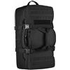HUNTVP Zaino Sportivo 60L, Zaino Militare Tattico Molle Borsa per Campeggio Alpinismo Escursionismo Ciclismo Viaggio Trekking Sport,60L-Nero