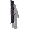 Snowsport SuperPro, borsa da sci 5 in 1, con funzione zaino, per 1 paio di sci con bastoncini, 150 cm