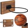 Fine jade2 Supporto da basket in legno per pallacanestro, pallavolo, calcio, rugby