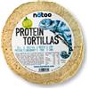 Nätoo 18 Tortillas Messicane, Piadine Keto, 22% Protein, Ricca di Fibre, Dieta Chetogenica Prodotti Low Carb, Prodotti Keto, Cibo Proteico, 4.4g Carboidrati per Tortilla