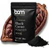 BAM Cacao Amaro in Polvere Nero - 100% Fave di Cacao Africane - Cacao in Polvere Intenso per Dolci, Biscotti Neri e Decorazioni - Senza Glutine e Senza Zucchero Aggiunto 200 g