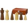 Chess - Pezzi Degli Scacchi - Galba - Legno - Moderno Stile - Altezza Re 90 MM