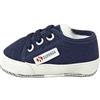 SUPERGA - Sneakers,Neonato,Blu,Sportive,Modello 4006 Baby ECOFUR,Numero: 18