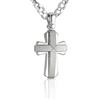 STERLL Collana Da Uomo Con Ciondolo A Croce In Argento Sterling 925 Design Moderno