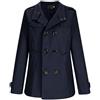 Huoghebg Cappotto Donna Casual in Tweed Curvy Blazer da Donna Con Risvolto Spesso Slim Trench Vintage Caldo Giacca Donna a Vento Giacche Classico Cappotto Lana Elegante Con Tasche Per Autunno Inverno Parka