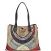 Gattinoni Borsa A Spalla Large Doppio Manico Planetarium BIGPL6627WPQ Nero