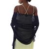 PIOYMEYA Stola Blu Navy Elegante Donna Cerimonia Foulard Scialle Sciarpe Sciarpa Leggera Stola Sposa