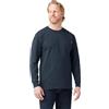 Dickies Heavyweight Ls Pocket Tee Relaxed, T-shirt Uomo, Nero Scuro, M