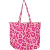 BelleVive Leopard Tote Bag Donna Borsa a Spalla Donna Borsa a Tracolla Casual Tote Borsa da Donna Shopper Borsa Grande per Quotidiano, Ufficio, Gita Scolastica e Shopping, Utility, Rosa
