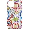 Marvel Icone dei supereroi Marvel Avengers Color Bleed Custodia per iPhone 13