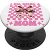 Womens Coquette Bow Excavator Operator H Scavo essere una mamma Escavatore Operatore HEO Festa della mamma PopSockets PopGrip Adesivo