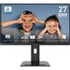 Msi Monitor Led 27" Msi PRO MP273QPDE E2 WQHD, IPS, Adaptive-Sync , 100Hz Panel) [9S6-3PB69H-035]
