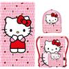 Hello Kitty Asciugamano da bagno Rosa - Marca EAN: 8445484470802