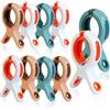 Yicaam 10 Pezzi Grande Spiaggia Clip per Asciugamani - 10cm, Mollette per Asciugamani per Sdraio, Porta Asciugamani Antivento per Sedia da Spiaggia