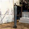 Guichifun Statua africana da collezione, statuetta tradizionale tribale di signora, decorazione per la casa, arte astratta africana, statua decorativa per scaffali, statua decorativa di donne nere,