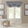 Elrene Antonia Tenda Oscurante per Finestra, con Tasca Posteriore, Tessuto, Argento, W 52 x L 36 (1 Panels)