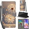 PHINIENLAND Cover per Samsung Galaxy A23 4G/5G PU Pelle Custodia Flip Dente di leone