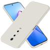 EASSGU Custodia per Xiaomi MI 9T / MI 9T Pro (6.39 Inches), Cover Morbida in Silicone TPU - Bianco antico