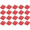 QUARKZMAN Copertura Protettiva per Porta USB 20pz Porta USB 2.0 Copertura del Cappuccio Antipolvere in Silicone per Cavo Dati USB Maschio USB, Rosso